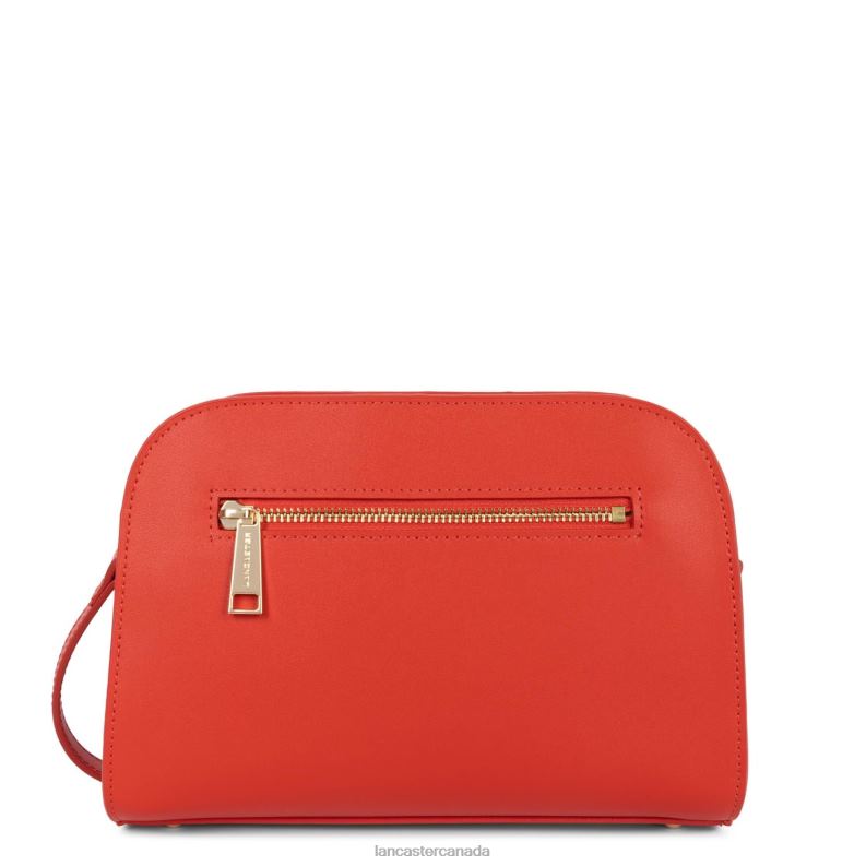 Women Crossbody Bag City Philos 4J6H1689 Bag Corail Lancaster Paris