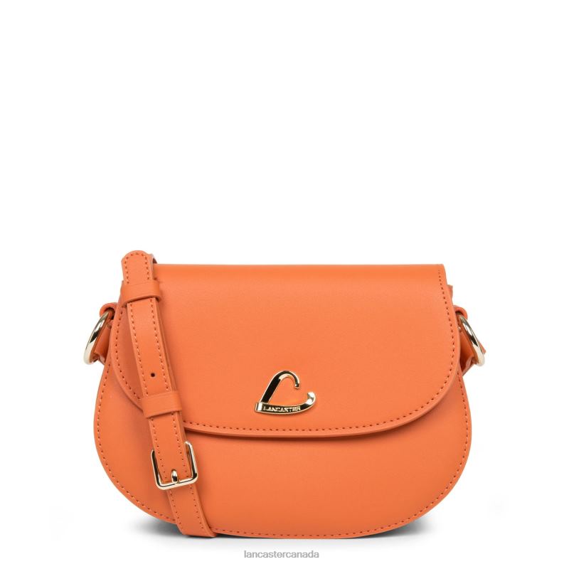 Women Crossbody Bag City Philos New 4J6H2170 Bag Orange Lancaster Paris
