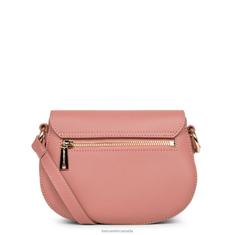 Women Crossbody Bag City Philos New 4J6H2173 Bag Rose Cendre Lancaster Paris