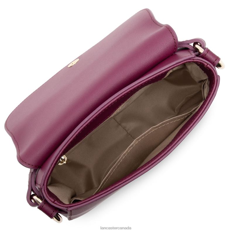 Women Crossbody Bag City Philos New 4J6H2176 Bag Orchidee Lancaster Paris