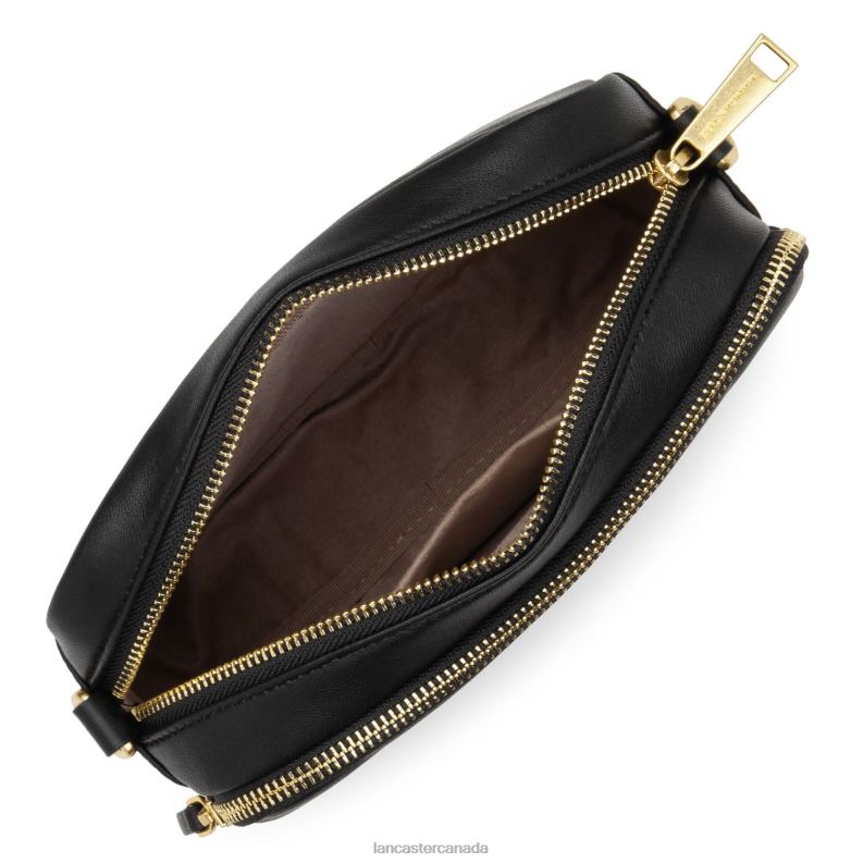 Women Crossbody Bag Croise Matelasse 4J6H2143 Bag Noir Lancaster Paris
