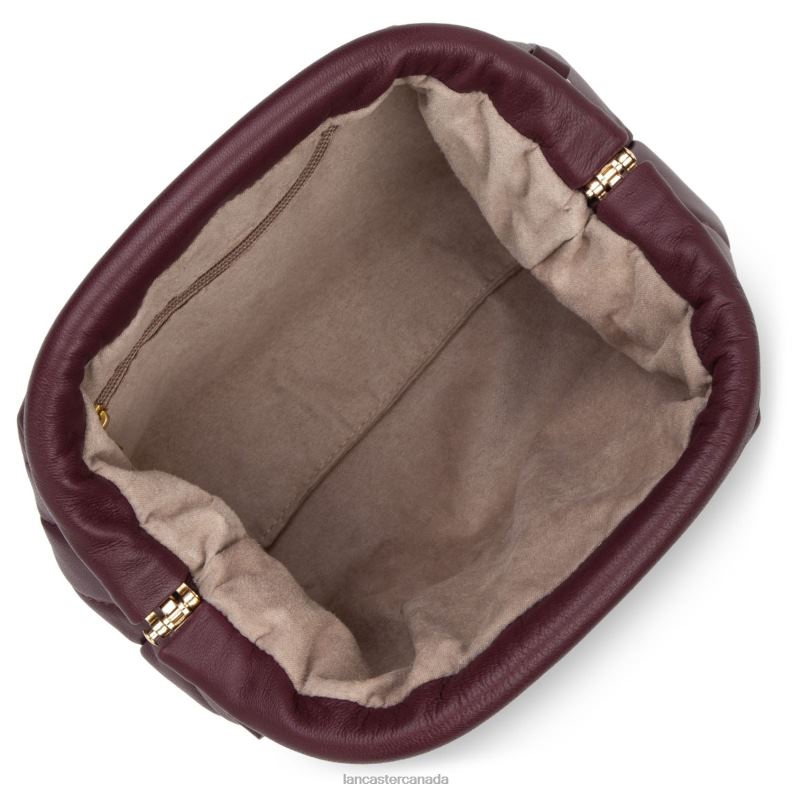 Women Crossbody Bag Croise Matelasse 4J6H2144 Bag Pourpre Lancaster Paris