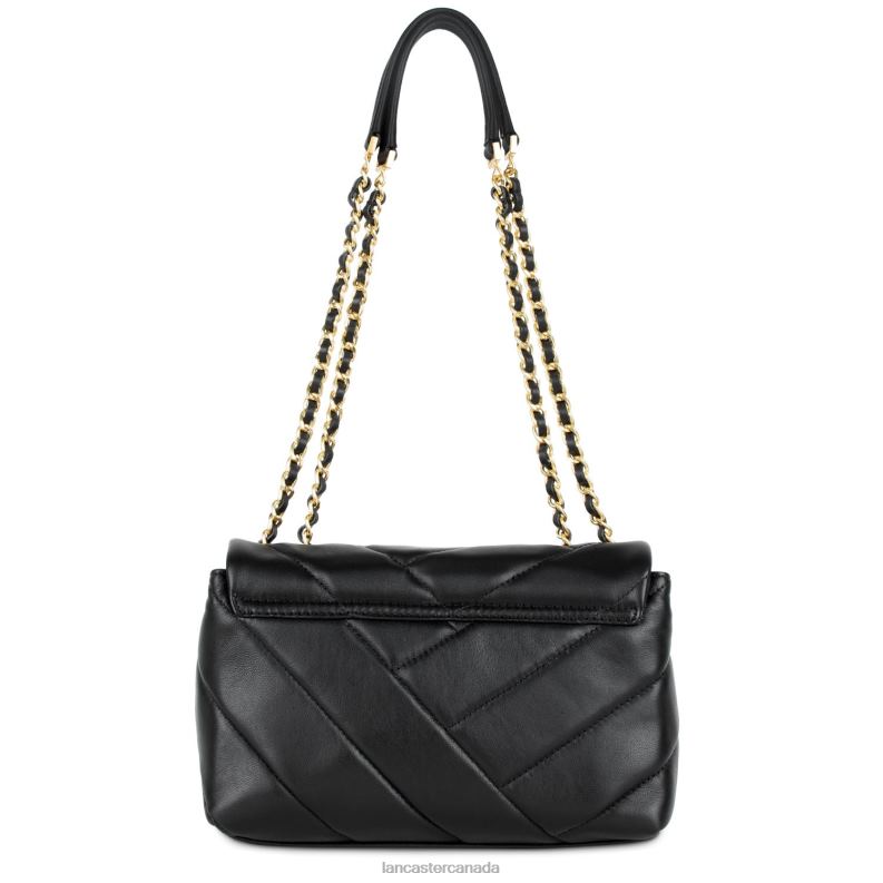 Women Crossbody Bag Croise Matelasse 4J6H2147 Bag Noir Lancaster Paris