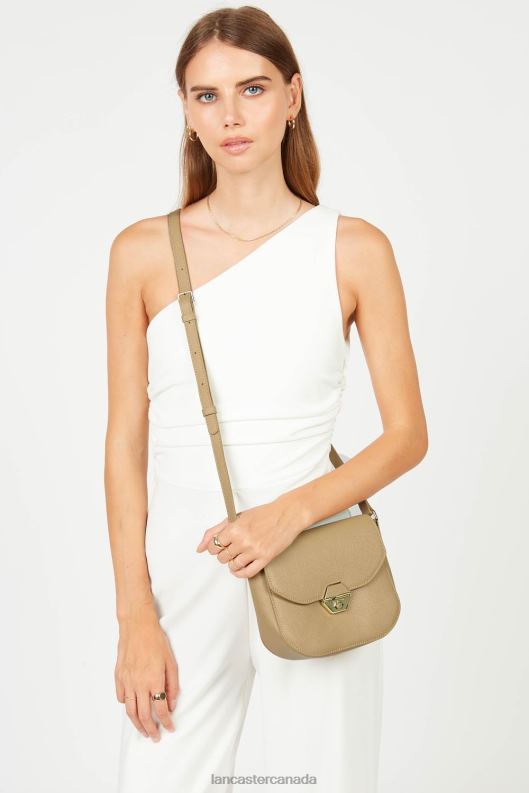 Women Crossbody Bag Delphino 4J6H529 Bag Naturel Lancaster Paris