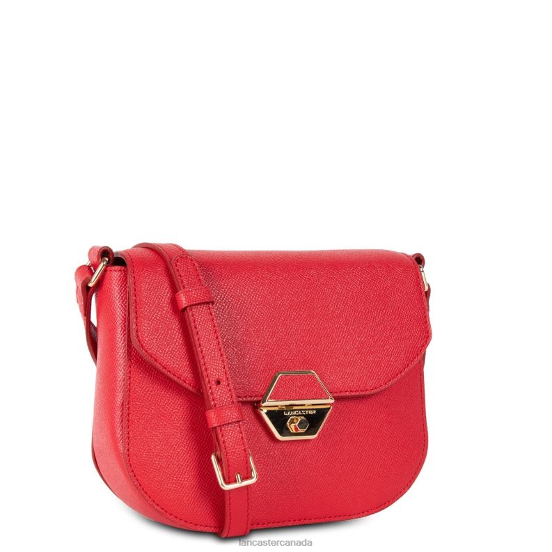 Women Crossbody Bag Delphino 4J6H534 Bag Rouge Lancaster Paris