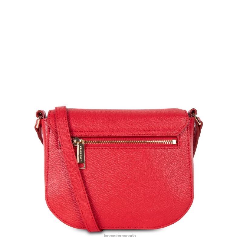 Women Crossbody Bag Delphino 4J6H534 Bag Rouge Lancaster Paris
