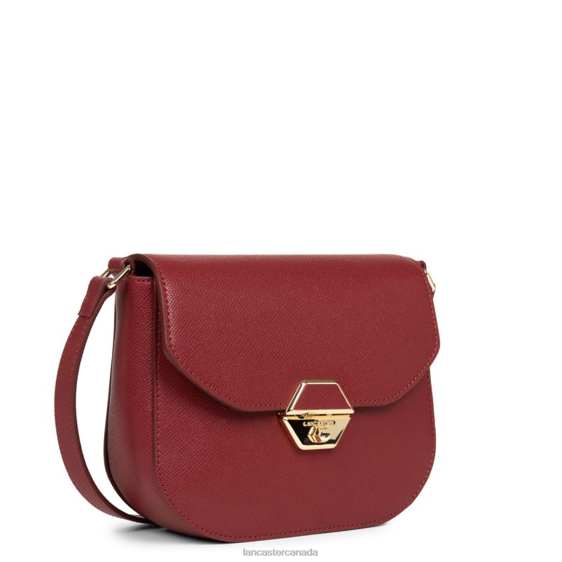 Women Crossbody Bag Delphino 4J6H535 Bag Carmin Lancaster Paris