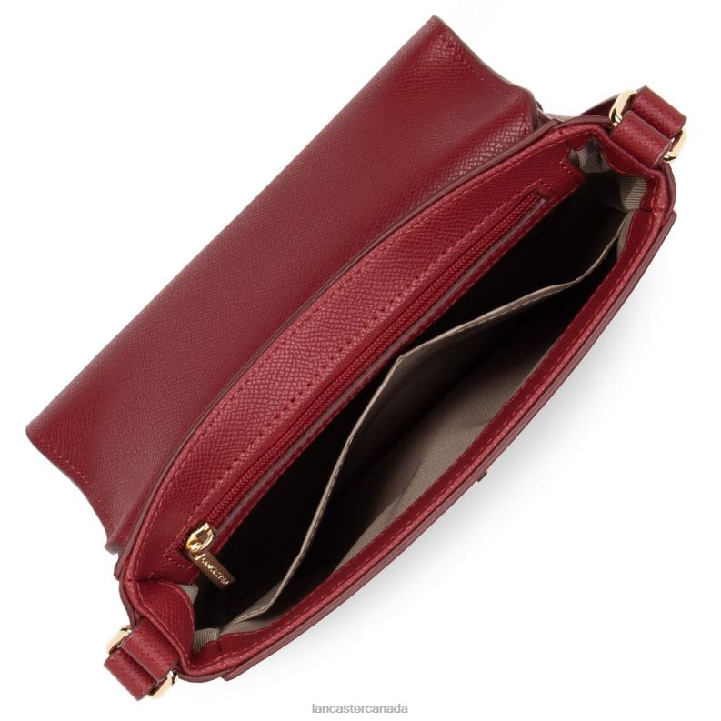 Women Crossbody Bag Delphino 4J6H535 Bag Carmin Lancaster Paris