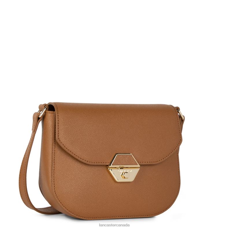 Women Crossbody Bag Delphino 4J6H537 Bag Camel Lancaster Paris