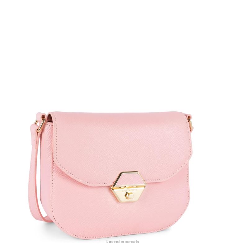 Women Crossbody Bag Delphino 4J6H541 Bag Rose Clair Lancaster Paris