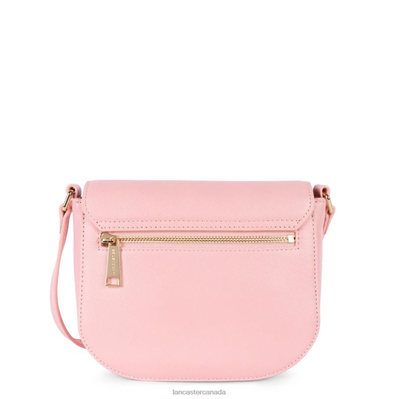 Women Crossbody Bag Delphino 4J6H541 Bag Rose Clair Lancaster Paris