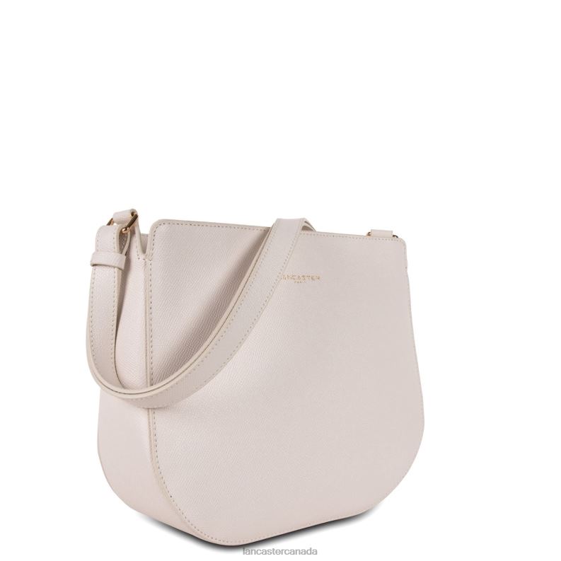 Women Crossbody Bag Delphino New 4J6H2223 Bag Ecru Lancaster Paris