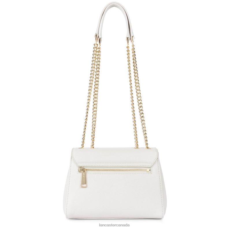 Women Crossbody Bag Delphino Tina 4J6H1475 Bag Ecru Lancaster Paris