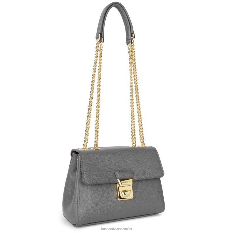 Women Crossbody Bag Delphino Tina 4J6H1478 Bag Gris Lancaster Paris