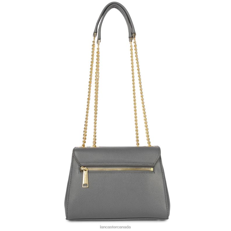 Women Crossbody Bag Delphino Tina 4J6H1478 Bag Gris Lancaster Paris
