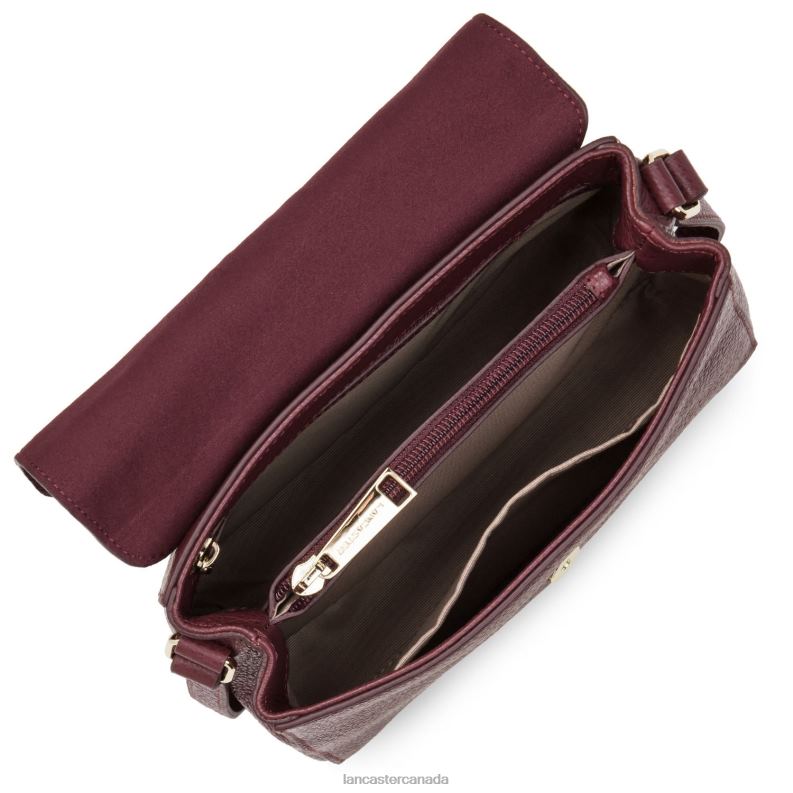 Women Crossbody Bag Dune 4J6H584 Bag Pourpre Lancaster Paris