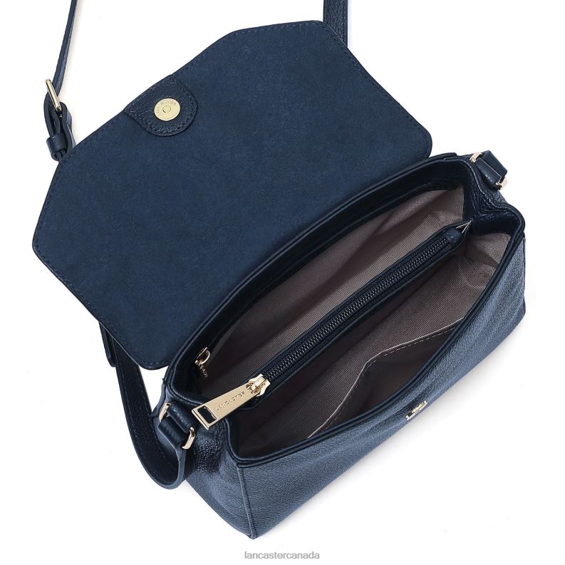 Women Crossbody Bag Dune 4J6H587 Bag Bleu Fonce Lancaster Paris