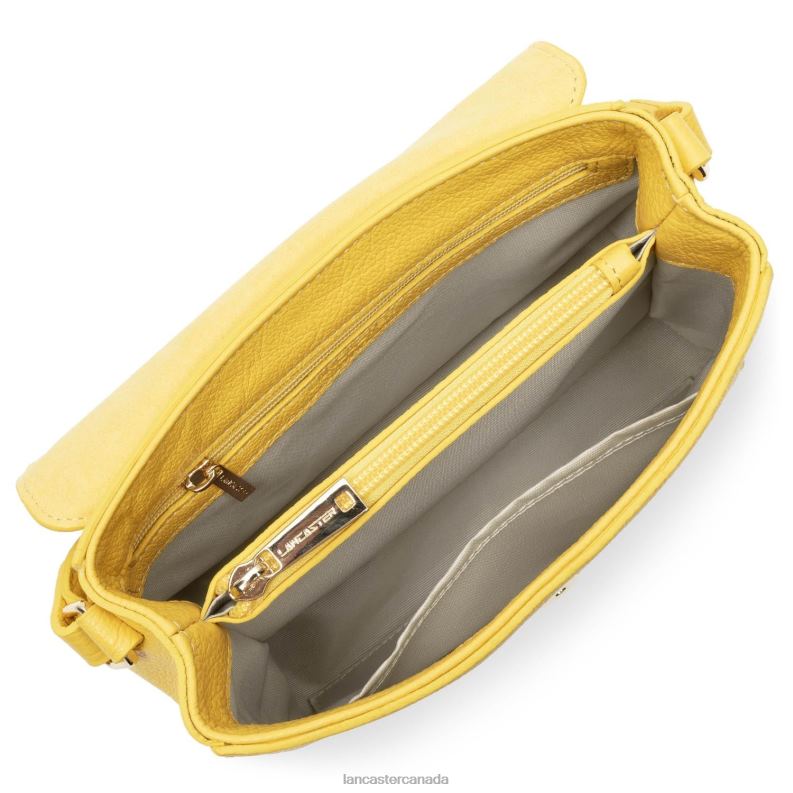 Women Crossbody Bag Dune 4J6H598 Bag Jaune Lancaster Paris