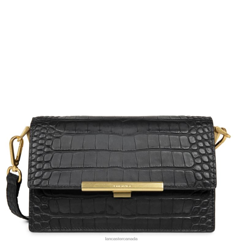 Women Crossbody Bag Exotic Lee 4J6H2029 Bag Noir Lancaster Paris