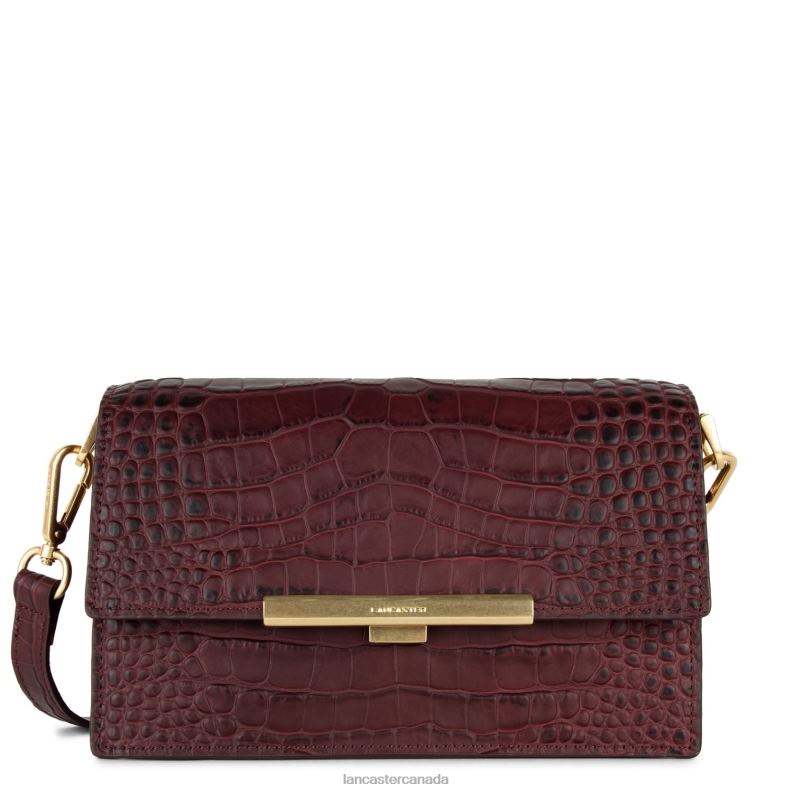 Women Crossbody Bag Exotic Lee 4J6H2033 Bag Pourpre Lancaster Paris