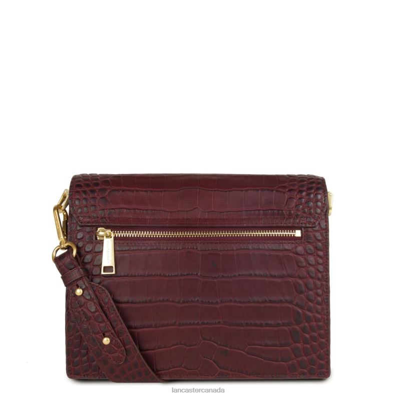 Women Crossbody Bag Exotic Lee 4J6H2037 Bag Pourpre Lancaster Paris
