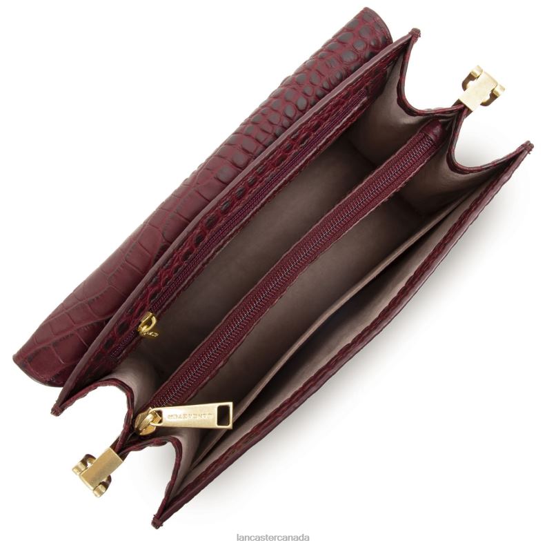 Women Crossbody Bag Exotic Lee 4J6H2037 Bag Pourpre Lancaster Paris