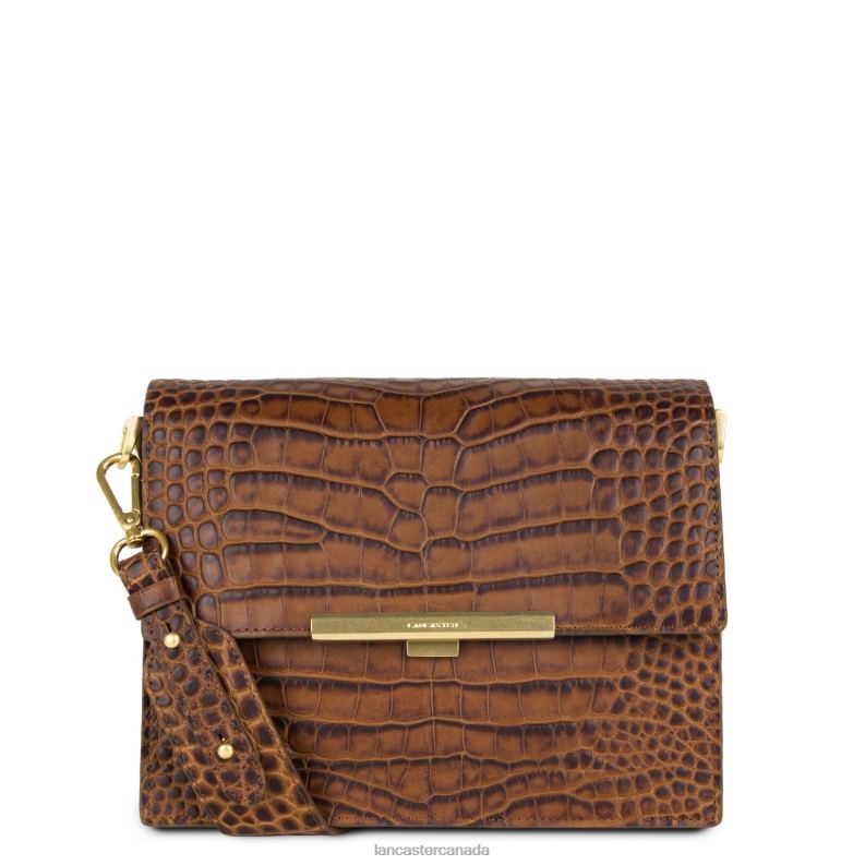 Women Crossbody Bag Exotic Lee New 4J6H2038 Bag Vison Lancaster Paris