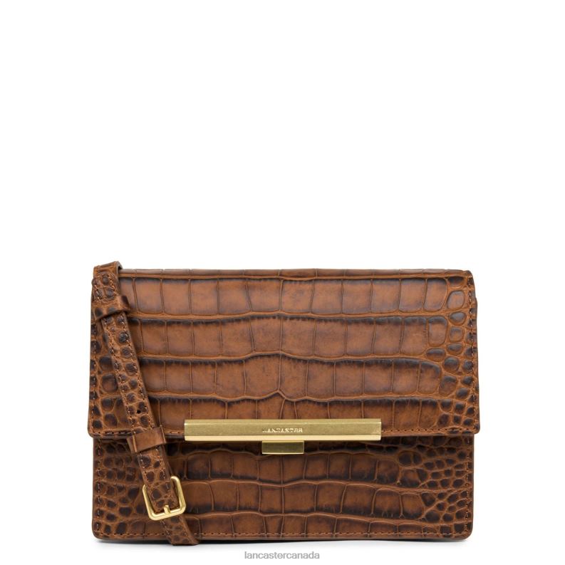 Women Crossbody Bag Exotic Lee New 4J6H2043 Bag Vison Lancaster Paris