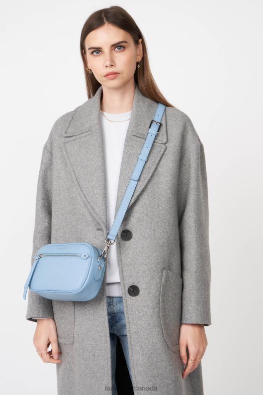 Women Crossbody Bag Firenze 4J6H1570 Bag Bleu Ciel Lancaster Paris