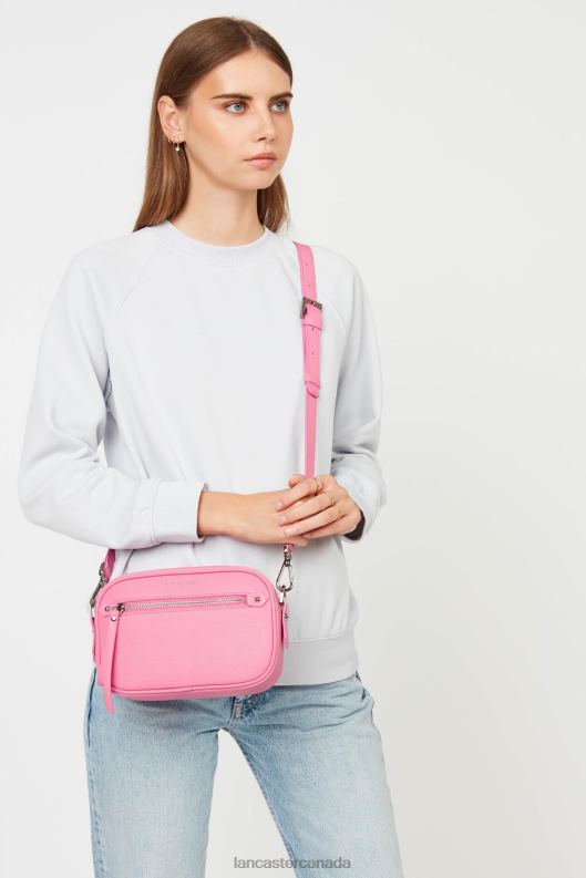 Women Crossbody Bag Firenze 4J6H1572 Bag Rose Lancaster Paris