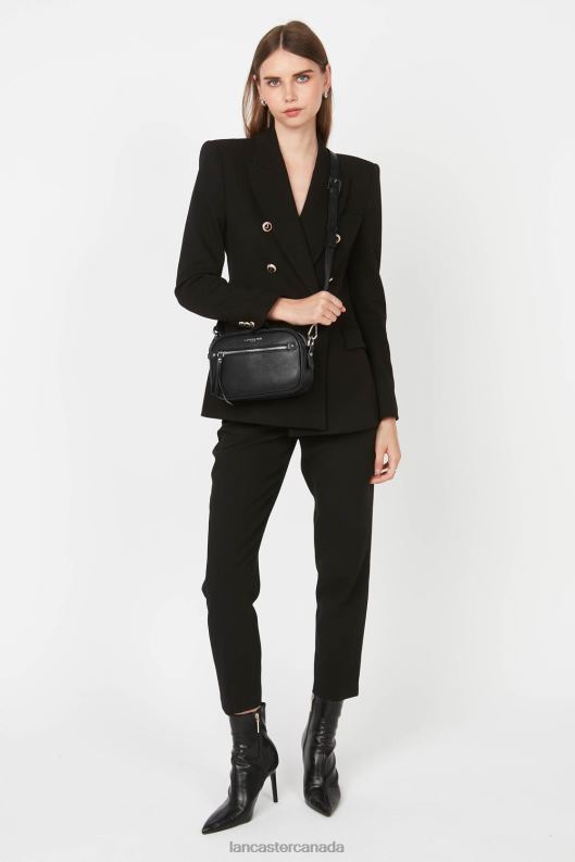 Women Crossbody Bag Firenze 4J6H1573 Bag Noir Lancaster Paris