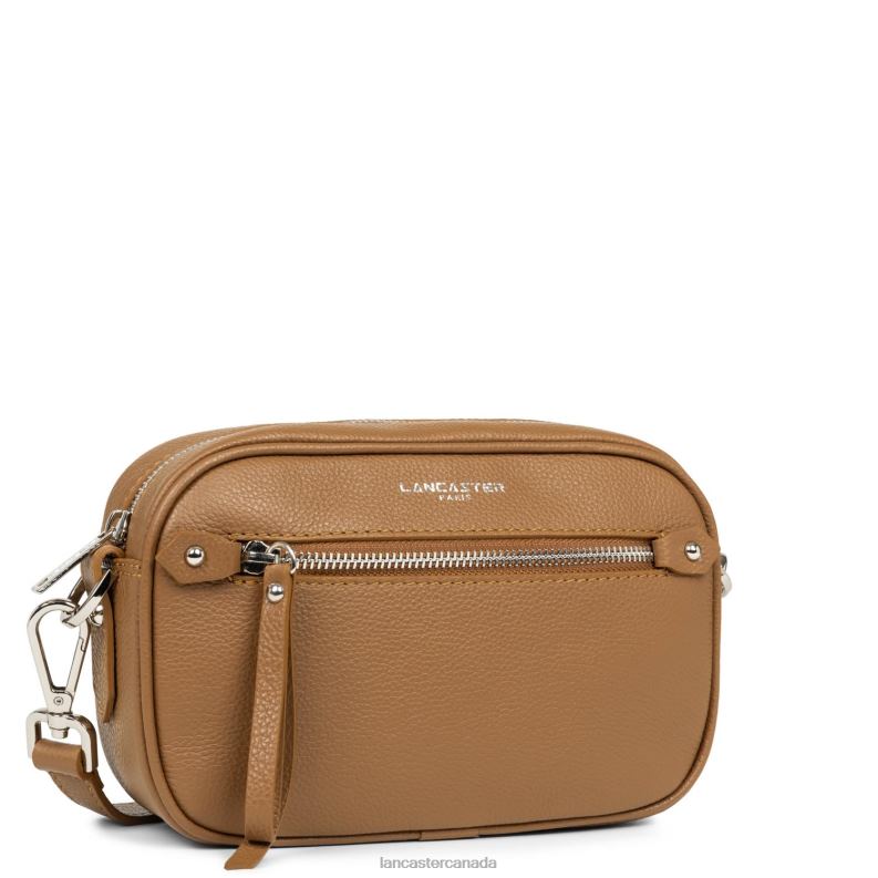 Women Crossbody Bag Firenze 4J6H1576 Bag Camel Lancaster Paris