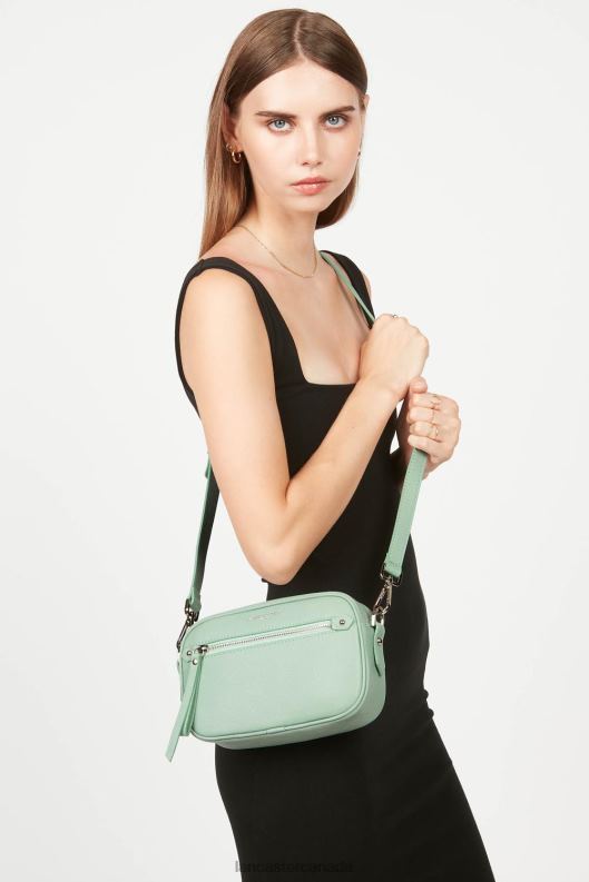 Women Crossbody Bag Firenze 4J6H1579 Bag Vert Gris Lancaster Paris