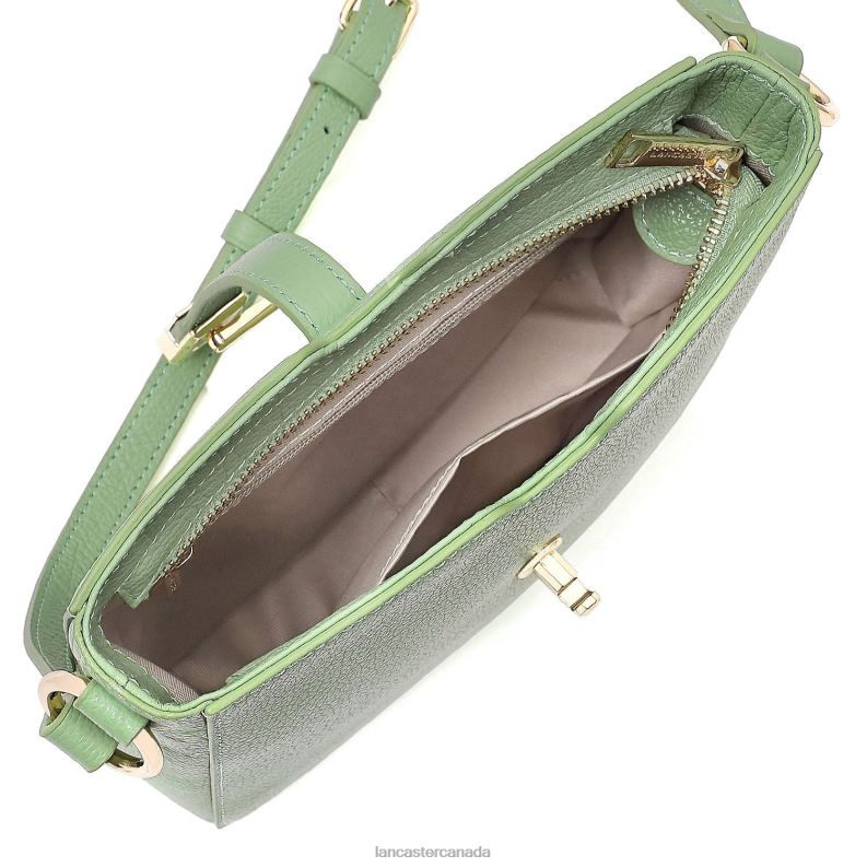 Women Crossbody Bag Foulonne Milano 4J6H341 Bag Vert Amande Lancaster Paris
