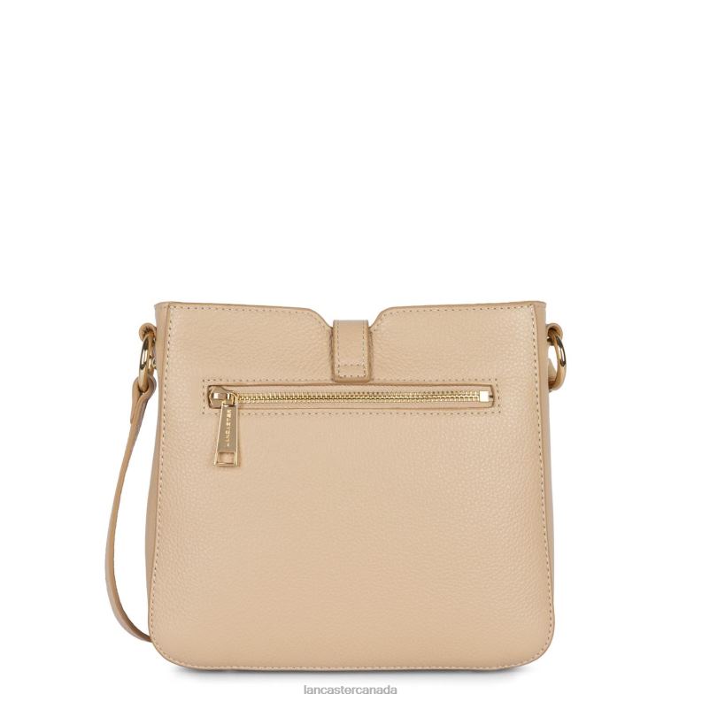 Women Crossbody Bag Foulonne Milano 4J6H348 Bag Beige Fonce Lancaster Paris