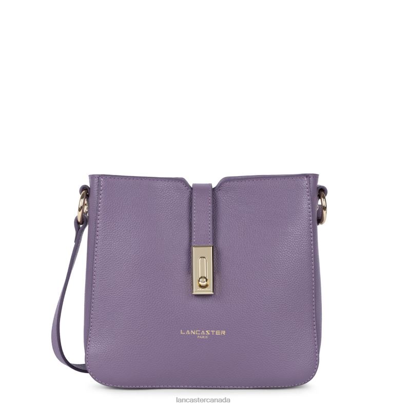 Women Crossbody Bag Foulonne Milano 4J6H351 Bag Mauve Fonce Lancaster Paris