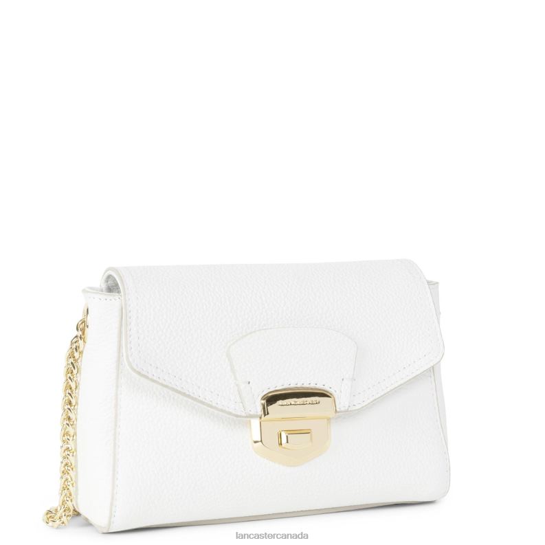 Women Crossbody Bag Foulonne Milano Fashion 4J6H1373 Bag Blanc Lancaster Paris