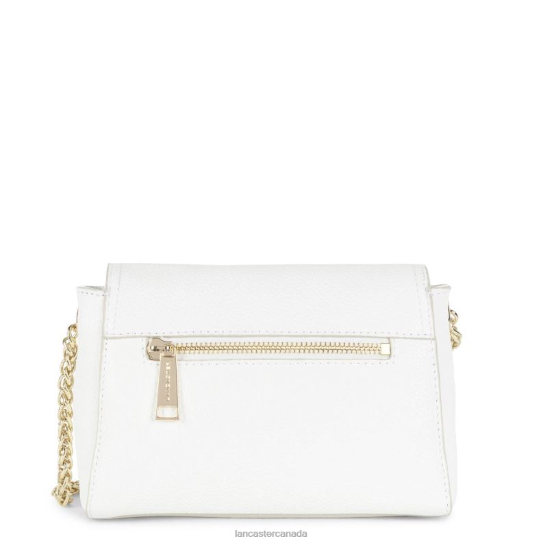 Women Crossbody Bag Foulonne Milano Fashion 4J6H1373 Bag Blanc Lancaster Paris