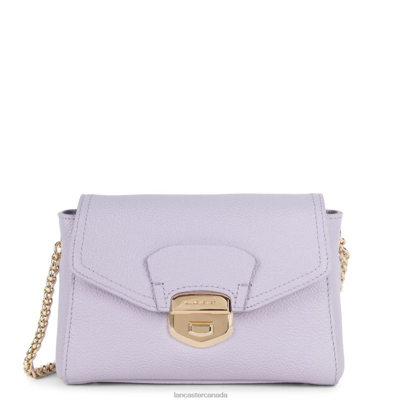 Women Crossbody Bag Foulonne Milano Fashion 4J6H1374 Bag Lilas Lancaster Paris