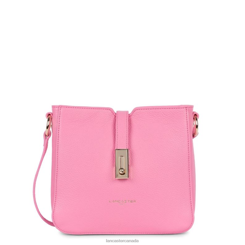 Women Crossbody Bag Foulonne Milano Lightweight 4J6H318 Bag Rose Lancaster Paris
