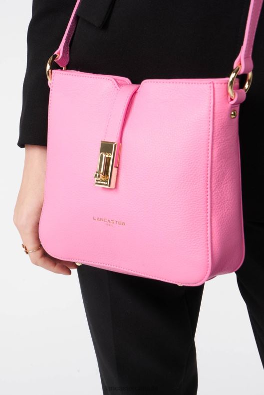 Women Crossbody Bag Foulonne Milano Lightweight 4J6H318 Bag Rose Lancaster Paris