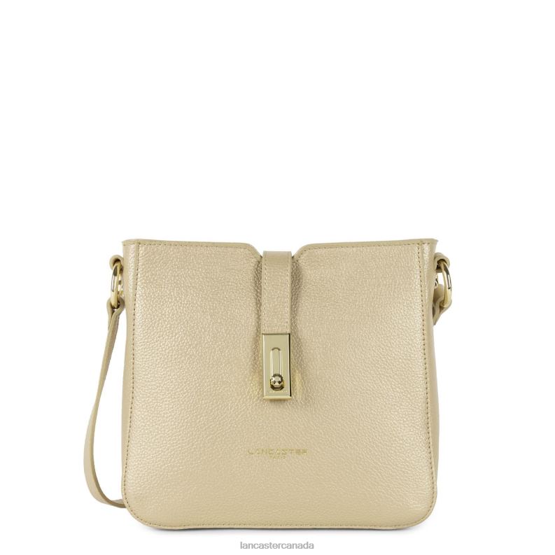 Women Crossbody Bag Foulonne Milano Lightweight 4J6H326 Bag Champagne Lancaster Paris