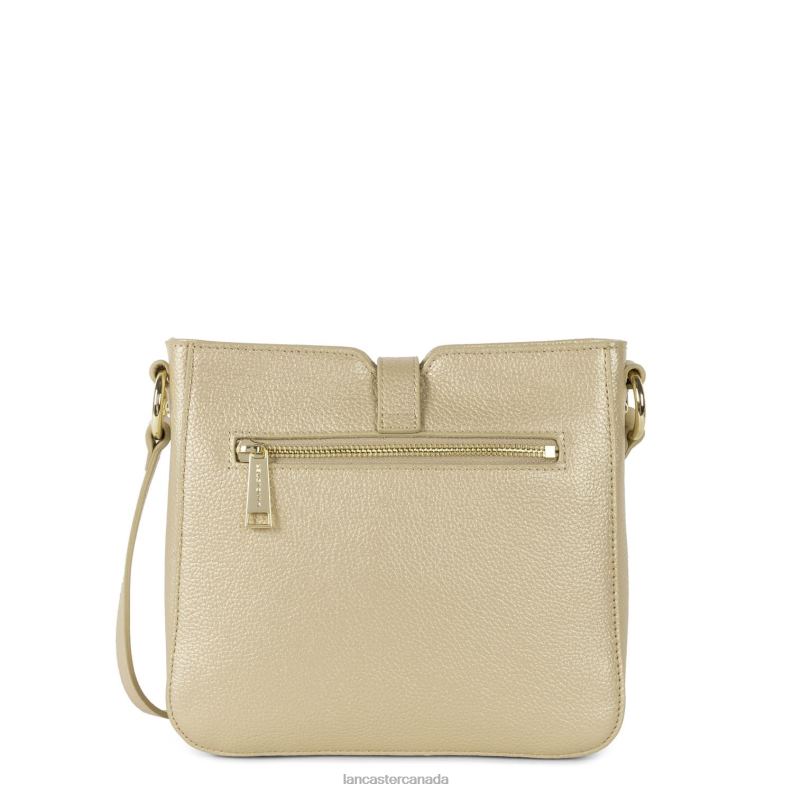 Women Crossbody Bag Foulonne Milano Lightweight 4J6H326 Bag Champagne Lancaster Paris