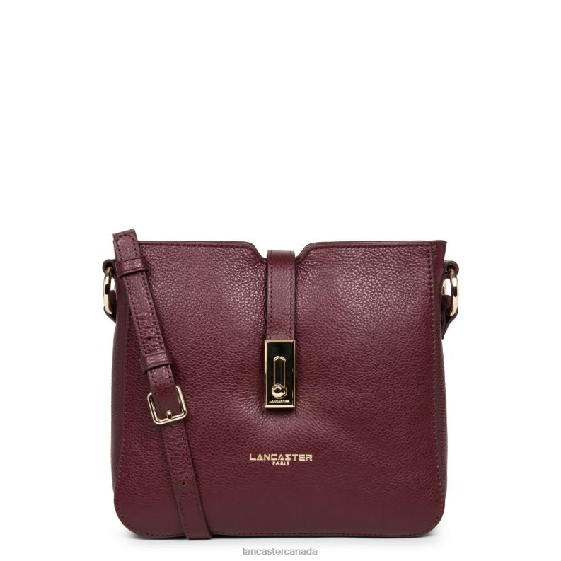 Women Crossbody Bag Foulonne Milano Lightweight 4J6H332 Bag Pourpre Lancaster Paris