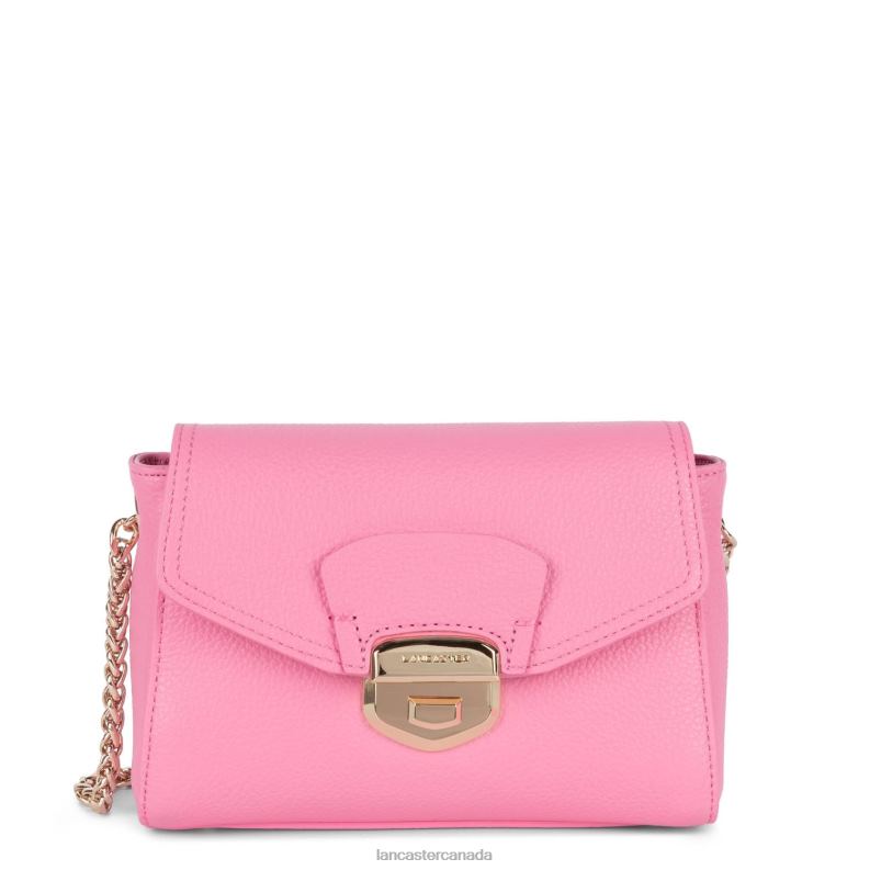 Women Crossbody Bag Foulonne Milano New 4J6H1346 Bag Rose Lancaster Paris