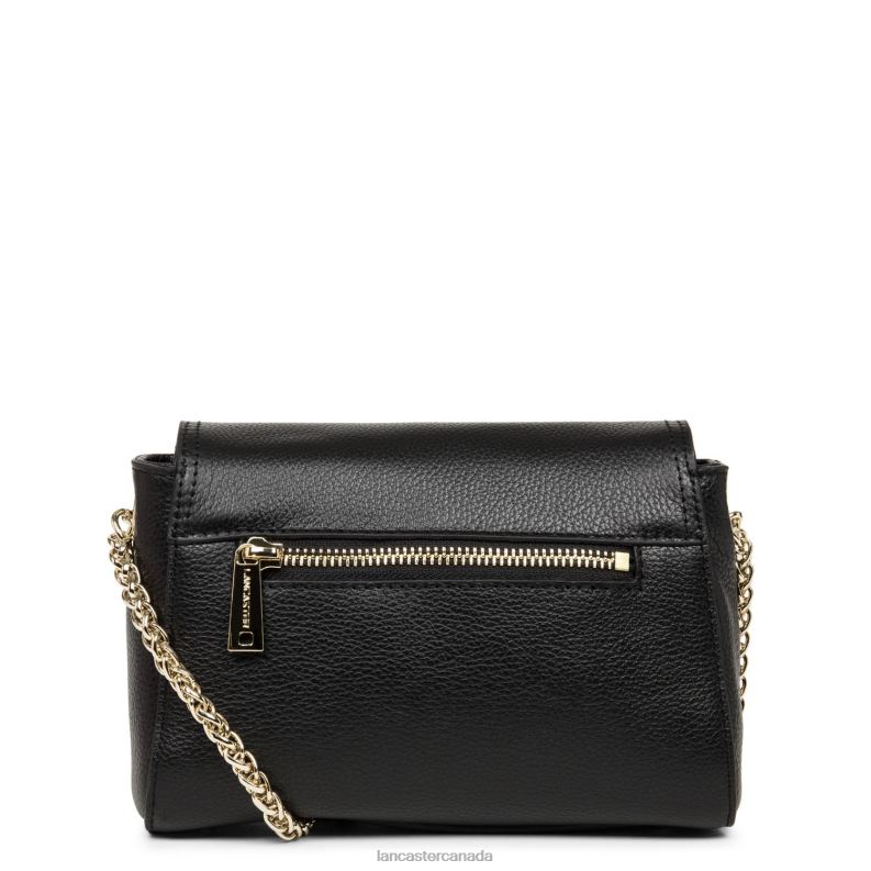 Women Crossbody Bag Foulonne Milano New 4J6H1354 Bag Noir Lancaster Paris