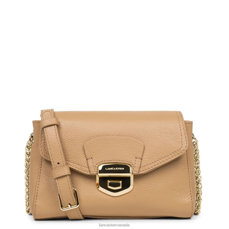 Women Crossbody Bag Foulonne Milano New 4J6H1359 Bag Naturel Lancaster Paris