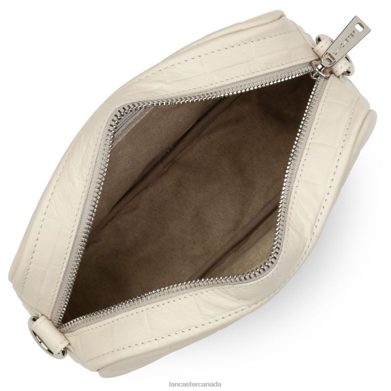 Women Crossbody Bag Gaufre 4J6H2235 Bag Ecru Lancaster Paris