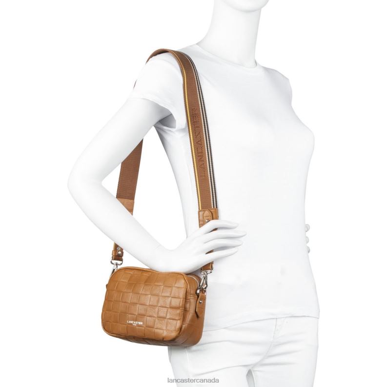 Women Crossbody Bag Gaufre 4J6H2235 Bag Ecru Lancaster Paris