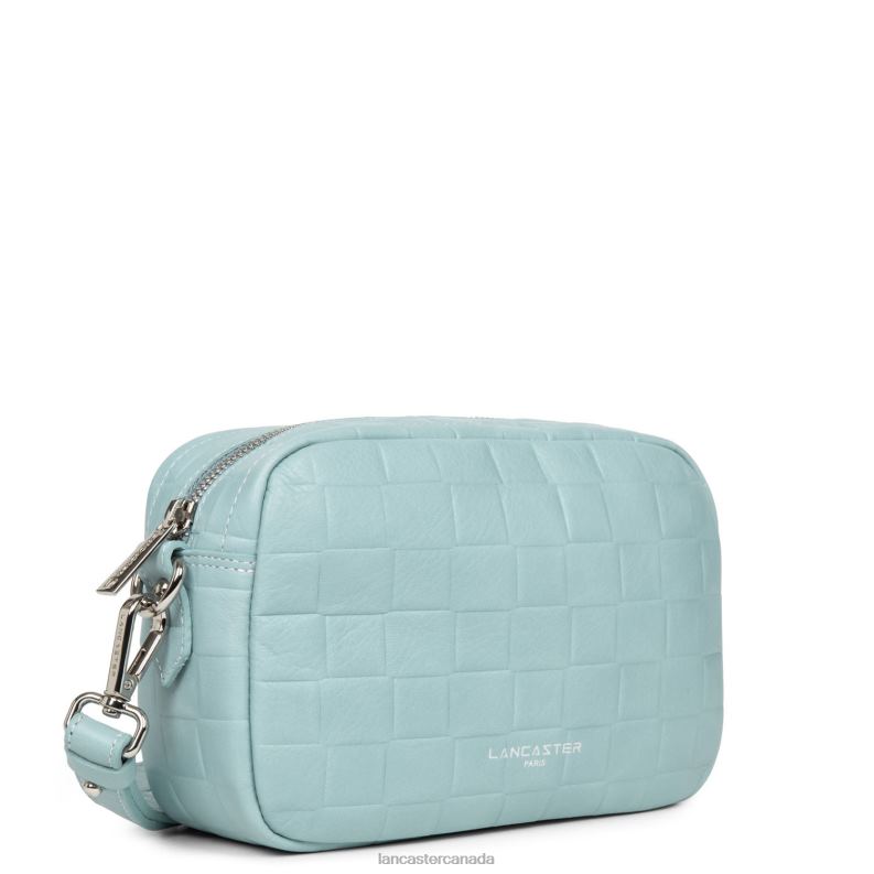 Women Crossbody Bag Gaufre 4J6H2236 Bag Bleu Ciel Lancaster Paris